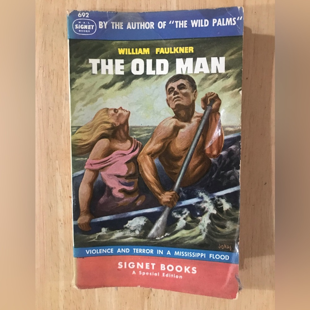 The Old Man by William Faulkner 1948 Signet 1st Printing Paperback